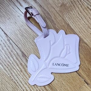 Lancome Pink Floral Luggage Tag
